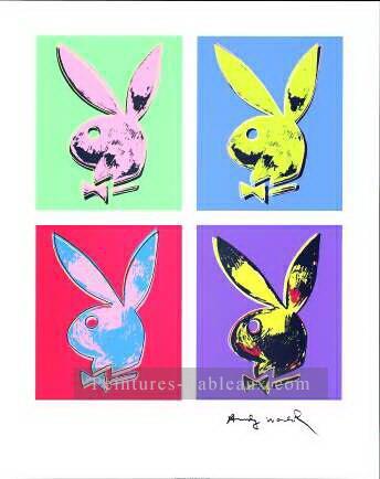 Bunny Multiple Andy Warhol Oil Paintings